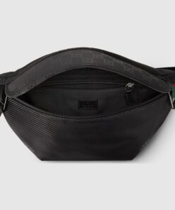 Gucci Small GG Belt Bag Black For Men 12.6in/32cm 804262 FAD76 1047 - Image 6