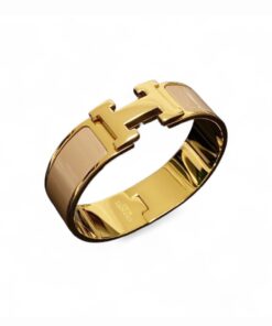 Hermes Clic H Bracelet Gold Hardware For Women