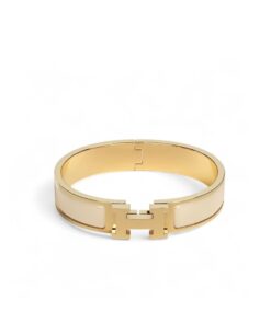 Hermes Clic H Bracelet Crème H700001F 85PM