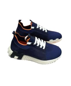 Hermes Depart Sneaker Dark Blue For Men