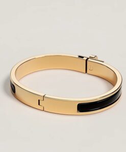 Hermes Mini Clic Kelly Bracelet Noir H200004F 01PM - Image 3