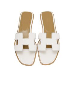 Alternative view of Hermes Oran Sandal Ivory For Women H021056Z
