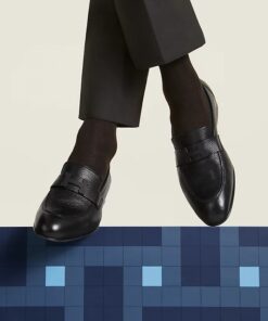 Alternative view of Hermes Paris Loafers Black For Men