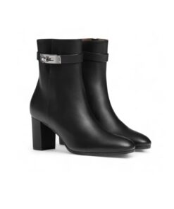 Hermes Saint Germain Ankle Boots Noir For Women H182102Z 02340