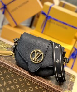 Louis Vuitton Pont 9 Soft PM Black For Women M58727 8.3 in/21cm - Image 4