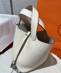Alternative view of Hermes Picotin Lock 18 White Bag For Women 7.1in/18cm