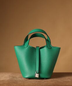 Alternative view of Hermes Picotin Lock 18 Green Bag For Women, Women’s Handbags 7.1in/18cm