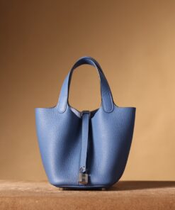 Alternative view of Hermes Picotin Lock 18 Blue Bag For Women 7.1in/18cm