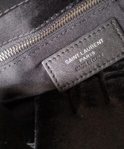 Saint Laurent Lou Lou Medium Chain Bag Black For Women 12.6in/32cm YSL 574946DV7281000 - Image 5