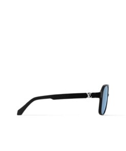 Louis Vuitton Hit Sunglasses S00 Blue Lenses For Men – Z2898U - Image 4