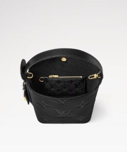 Louis Vuitton All In BB Monogram Empreinte Black for Women 6.3in/16cm M13480 - Image 4