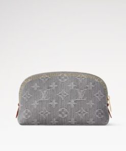 Louis Vuitton Cosmetic Pouch PM Cloudy Gray For Women 7.5in/19cm M13751 - Image 4