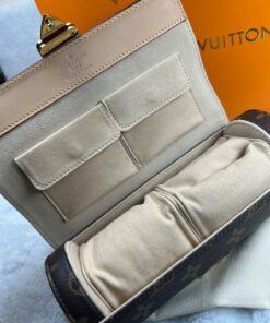 Louis Vuitton Etui Bijoux Jewelry Case Brown 7.5in/19cm M10145 - Image 5
