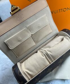 Louis Vuitton Etui Bijoux Jewelry Case Brown 7.5in/19cm M10145 - Image 6