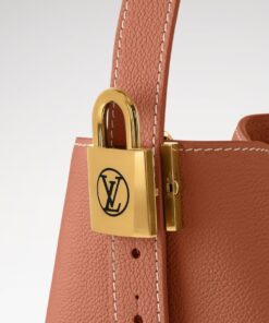 Louis Vuitton Low Key All In BB Shoulder Bag 6.3in/ 16cm Cognac Brown Gold Hardware For Women M14416 - Image 3