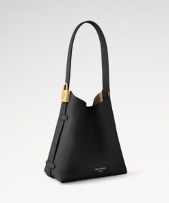 Alternative view of Louis Vuitton Low Key Hobo PM Shoulder Bag 11in/ 28cm Black Gold Hardware For Women M25352