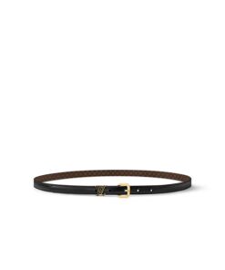 Louis Vuitton LV Darling Ard 15mm Belt Black For Women M8898U