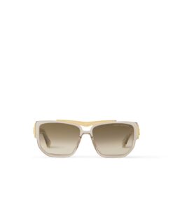 Louis Vuitton Flight Square Sunglasses Champagne for Men Z2723U