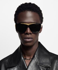 Alternative view of Louis Vuitton Flight Square Sunglasses Black For Men Z2700U