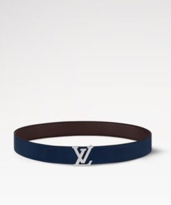 Alternative view of Louis Vuitton LV Heritage 35mm Reversible Belt Brown/Navy For Men M8715V