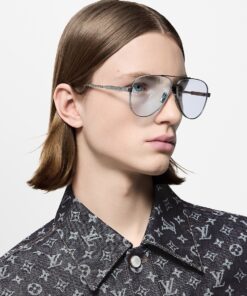 Alternative view of Louis Vuitton LV Ride Sunglasses Blue for Men Z2544U
