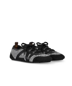 Louis Vuitton LV Sneakerina Black/Silver For Women 1AHND2