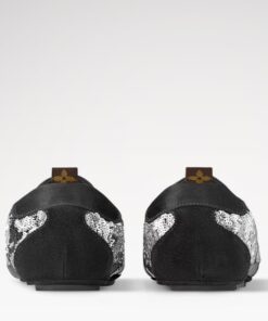 Louis Vuitton LV Sneakerina Black/Silver For Women 1AHND2 - Image 6