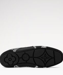 Louis Vuitton LV Sneakerina Black/Silver For Women 1AHND2 - Image 7