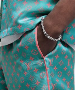 Alternative view of Louis Vuitton LV Wire Bracelet Silver-Toned For Men M02744