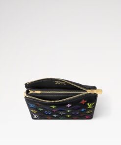 Louis Vuitton LV x TM Coussin BB Shoulder Bag 8.3in/ 21cm Multicolore Noir Gold Hardware For Women M13232 - Image 5