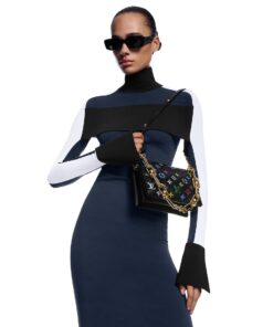 Alternative view of Louis Vuitton LV x TM Coussin BB Shoulder Bag 8.3in/ 21cm Multicolore Noir Gold Hardware For Women M13232