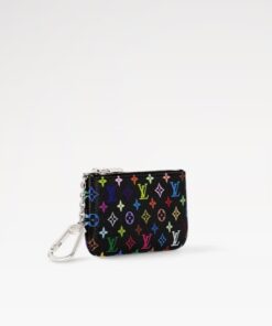 Alternative view of Louis Vuitton LV x TM Key Pouch Multicolore Noir For Women 4.7in/12cm M13664