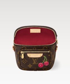Louis Vuitton LV x TM Mini BumBag 6.7in/ 17cm Brown Monogram Gold Hardware For Women M13449 - Image 6