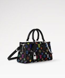 Alternative view of Louis Vuitton LV x TM OnTheGo East West Chain Tote Bag 9.8in/ 25cm Multicolore Black For Women M13260