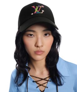 Alternative view of Louis Vuitton LV x TM Superflat Cap Black For Women M5000M