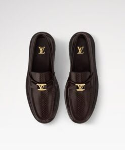 Alternative view of Louis Vuitton Major Loafer Brown For Men 1AHRGQ