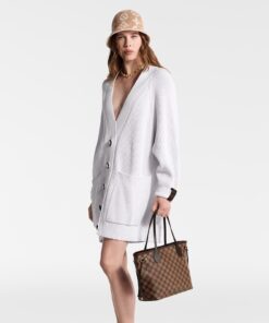 Alternative view of Louis Vuitton Neverfull PM Tote Bag 11.4in/ 29cm Red Damier Ebene Gold Hardware For Women N40600