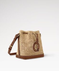 Alternative view of Louis Vuitton Noé BB Bucket Bag Tan For Women, 8.7in/22cm – M24722