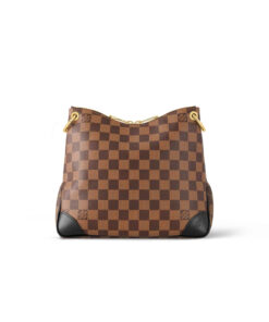 Louis Vuitton Odeon PM Bag Damier Ebene Brown For Women 10.2in/26cm N50064 - Image 8