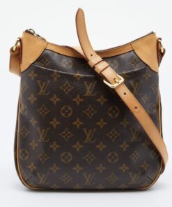 Louis Vuitton Odeon PM Monogram Canvas Shoulder Bag For Women 10.2in/26cm M56390 - Image 3