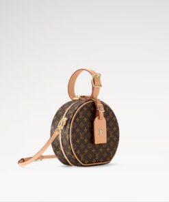 Louis Vuitton Petite Boite Chapeau Monogram Canvas For Women, Shoulder And Crossbody Bags 6.9in/17.5cm LV M43514 - Image 3