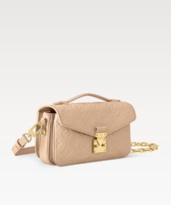 Alternative view of Louis Vuitton Pochette Metis East West Shoulder Bag 8.5in/ 21.5cm Sand Gold Hardware For Women M14322