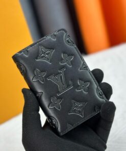 Alternative view of Louis Vuitton Pocket Organizer Monogram Shadow Black for Men 11cm M62899