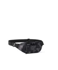 Alternative view of Louis Vuitton Rush Bumbag 11.8in/ 30cm Black Black Hardware For Men M14920