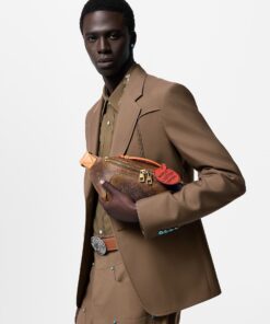 Alternative view of Louis Vuitton Rush Bumbag 11.8in/ 30cm Brown Gold Hardware For Men M11539