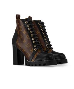 Louis Vuitton Star Trail Ankle Boot Patent Monogram canvas for Women 1A2Y7P