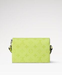 Louis Vuitton Steamer Wearable Wallet Lemon Yellow for Men 7.1in/18cm M14117 - Image 5