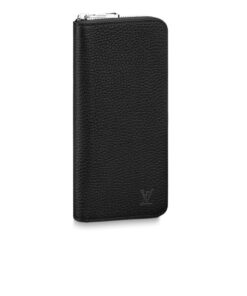 Louis Vuitton Zippy Wallet Vertical Taurillon For Men 7.9in/20cm M58412
