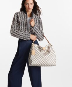 Alternative view of Louis Vuitton Graceful MM Damier Azur Bag For Women 41cm/ 16.1in N42233