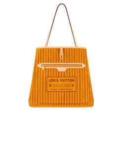 Louis Vuitton Neverfull Bandouliere Inside Out MM Tote Bag 12.2in 31cm Jaune Gold Hardware For Women M11947 - Image 4
